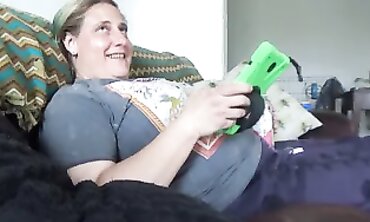 Frangelica's Natural Curves in Doggy-Style Bondage