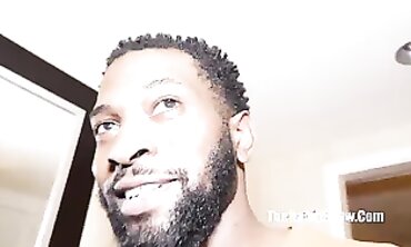 Juicy's Tight Ebony Pussy Squeezes Cock