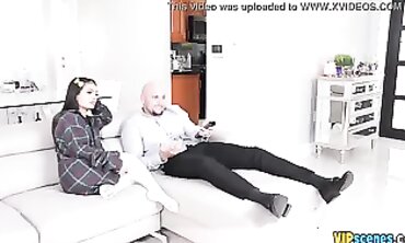 Petite Hispanic Teen Gets Smashed in Doggystyle
