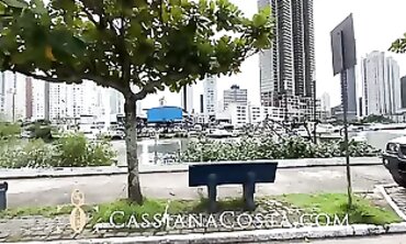 Cassiana Costa em Menage Feminino Amador