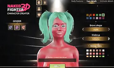 3D SFM Wrestling Game: Giant Boobs Rough Anal Hookup