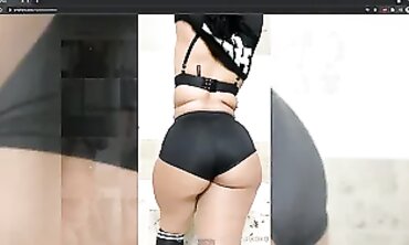 Love's Sexy Office Garment Striptease