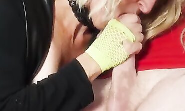 Blonde MILF Stepmom Gets Drenched With Stepson's Cum