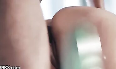 Blonde Gemma Parker Takes a Thick Black Cock