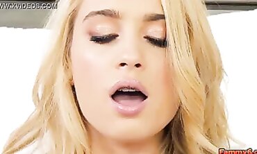 Anastasia Catches Stepbro Michael Jerking Off