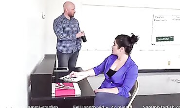 Sammi Starfish: Corporate Fitness MILF Workout