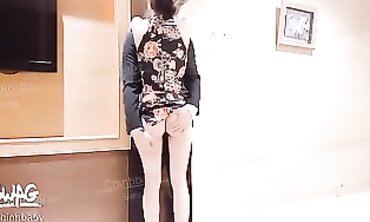 Oriental receptionist