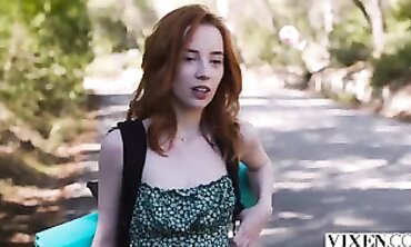 Petite Redhead Lottie Magne's Sensual Adventure