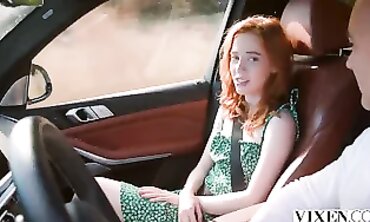 Petite Redhead Lottie Magne's Sensual Adventure