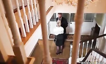 MILF Georgie Lyall Pounds Her Problem Son Jordi