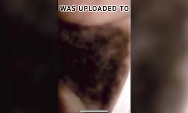 Dark-Hued Fuckbox With A Thick Bush