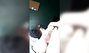 POV Footjob: Silicone Toes Caress My Dick Until I Cum