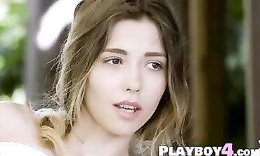 Petite Mila Azul Strips and Exposes Her Perfect Tits