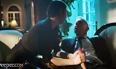 Authoritative Emily Willis Uses Mick Blue For Her Pleasure