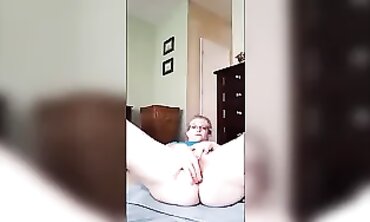 Granny's First Time Wearing an Anal Plug