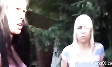 Zwei Lesben Gefickt