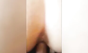 Amateur Brunette Gets Raw Anal Creampie