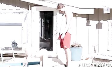 Petite Blonde Amateur Lola Fae Gets Hard Sex