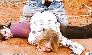 Rebel Rhyder Gets Rough Outdoor Anal Cuckold Punishment