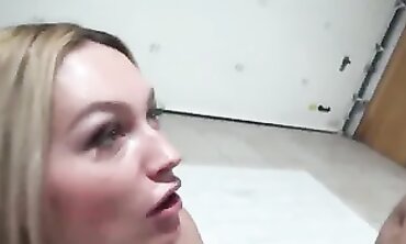 Blonde Amateur Gets Screwed During a Sudden Visit
