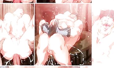 Snow Villiers Gangbanged by Muscular Men in Final Wish