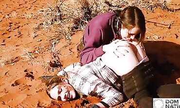 Brooke Johnson & Rebel Rhyder: Public Skinny Threesome with Big Ass