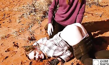 Brooke Johnson & Rebel Rhyder: Public Skinny Threesome with Big Ass