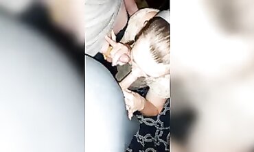 Joy's Redhead MILF Party Blowjob