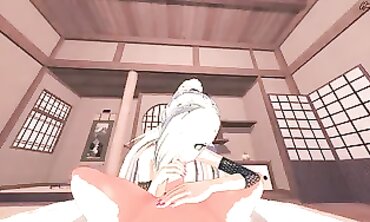 POV 3D Hentai: Ino Yamanaka Gets Doggystyle Creampie