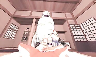 POV 3D Hentai: Ino Yamanaka Gets Doggystyle Creampie