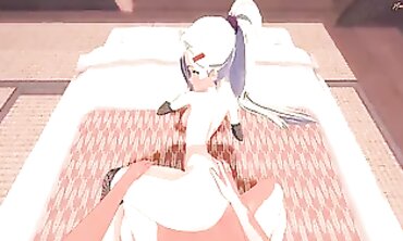POV 3D Hentai: Ino Yamanaka Gets Doggystyle Creampie
