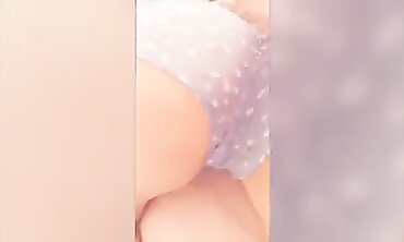 Princess Pissing Homemade Snapchat Footage in Guest Room