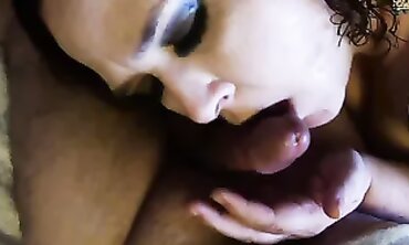 POV Webcam Blowjob With A Plus-Sized Amateur