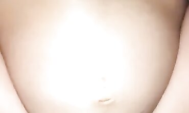 Pregnant Latina MILF Drenched with BBC Creampie