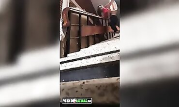 Latina Beauty Enjoys Outdoor Sex