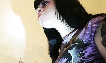 POV: Skinny Domina Brushes Teeth While Slave Watches Pt 2
