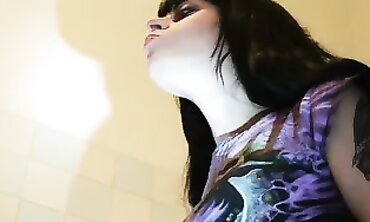 POV: Skinny Domina Brushes Teeth While Slave Watches Pt 2