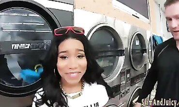 Ebony College Girl Gets Doggystyle Action