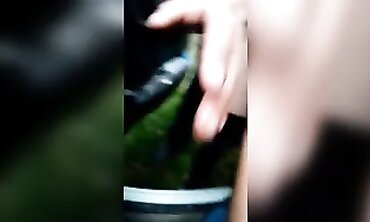French Amateur Babe Gets Hardcore Outdoor Blowjob and Fuck