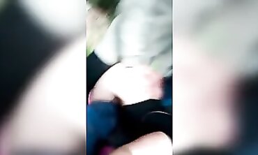 French Amateur Babe Gets Hardcore Outdoor Blowjob and Fuck