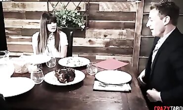 Envious Stepdaughter And Stepsister Blow Stepparents