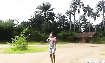 Cheating MILF Runs To A Remote Village For Wild BBC Sex