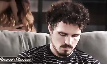 Kiarra Kai's Curves Overpower Stepbrother Robby Echo