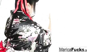 Marica On Handles a Massive Black Cock