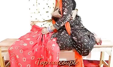 Hot Indian Bhabhi Gets Roughly Fucked on Table