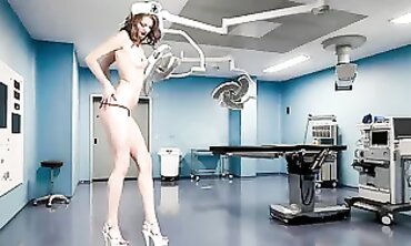 Hot Nurses Striptease Compilation