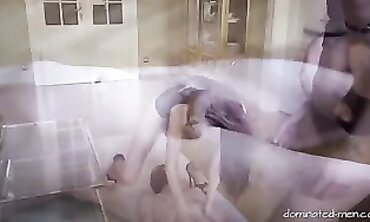 Rough Training For A Submissive Slave