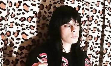 Honey and Dom: Gothic Smoking Session Part 2