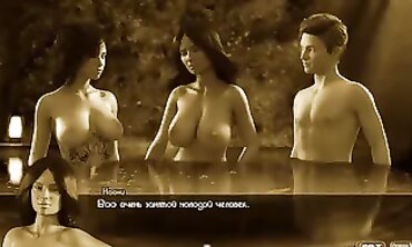 Anal Gangbang With Two Busty Babes In A Canal Part 1