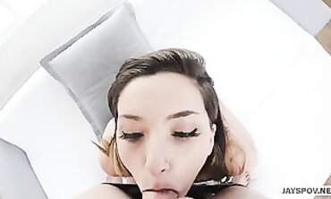 Petite Zara Brooks Gets Hard POV Fuck